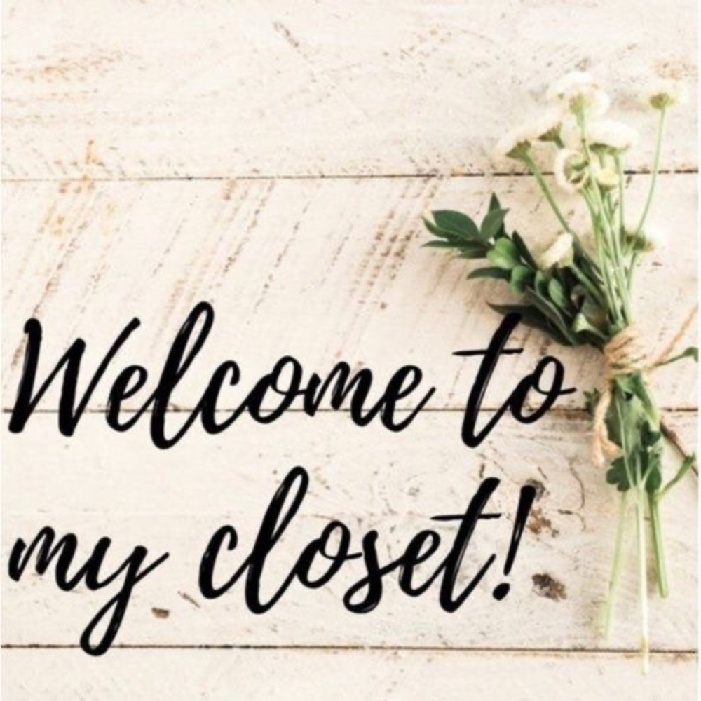 Welcome to my closet! I will be accepting reasonable offers!